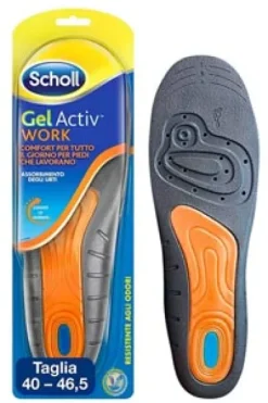 SCHOLL GEL ACTIV WORK UOMO 1 PAIO