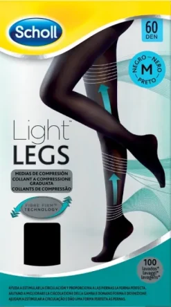 SCHOLL LIGHT LEGS 60 DENARI TAGLIA M COLORE NERO