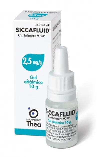 SICCAFLUID GEL OFTALMICO 10 G