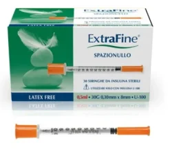 SIRINGHE INSULINA EXTRAFINE 0,5 ML G 30