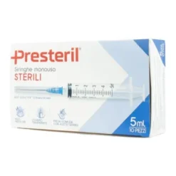Siringhe Medipresteril Ipodermiche G23 5 Ml