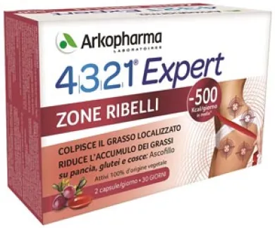 4321 SLIM ZONE RIBELLI 60 CAPSULE