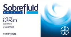 SOBREFLUID ADULTI 10 SUPPOSTE 200 MG