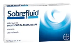 SOBREFLUID SOLUZIONE DA NEBULIZZARE 10 FLACONI 40 MG 3 ML
