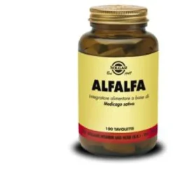 Solgar Alfalfa Integratore Alimentare 100 tavolette
