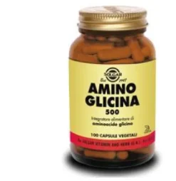 Solgar Amino Glicina 500 Integratore Alimentare 100 capsule