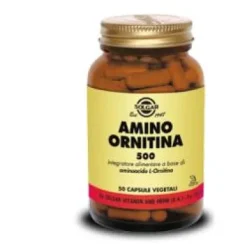 Solgar Amino Ornitina 500 Integratore Alimentare 50 capsule