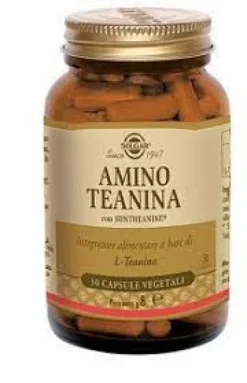 Solgar Amino Teanina Integratore Alimentare 30 capsule