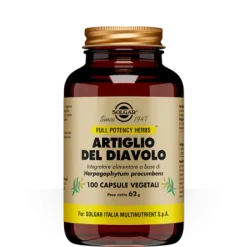 Solgar Artiglio del Diavolo Integratore Alimentare 100 capsule