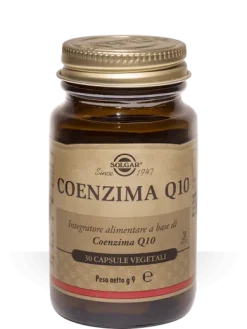 Solgar Coenzima Q10 Integratore Alimentare 30 capsule