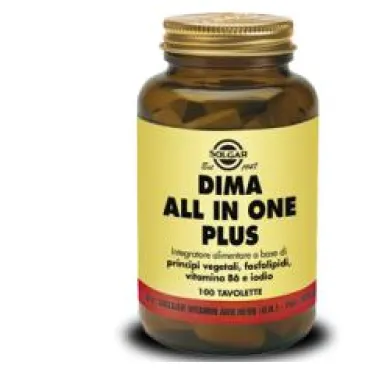 Solgar Dima All in One Plus Integratore Alimentare 100 tavolette