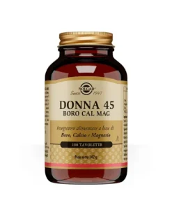 Solgar DOnna 45 Boro Cal Mag Integratore 100 tavolette