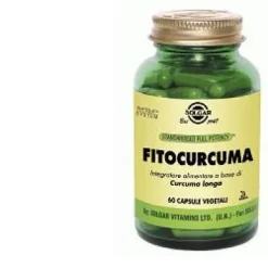Solgar Fitocurcuma Integratore Alimentare 60 capsule