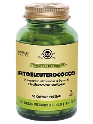 Solgar Fitoeleuterococco Integratore Alimentare 60 capsule