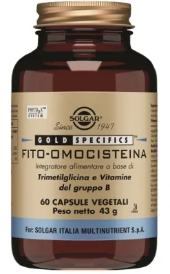 Solgar Fito Omocisteina Integratore Alimentare 60 capsule