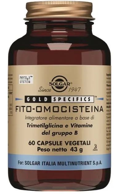 Solgar Fito Omocisteina Integratore Alimentare 60 capsule