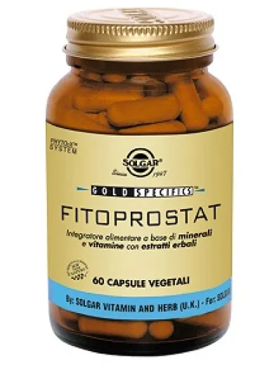 Solgar Fitoprostat Integratore Alimentare 60 capsule vegetali