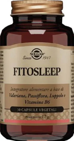 Solgar Fitosleep Integratore Alimentare 30 capsule
