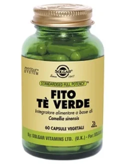 Solgar Fito Te Verde Integratore Alimentare 60 capsule