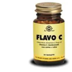 Solgar Flavo C Integratore Alimentare 50 TAVOLETTE