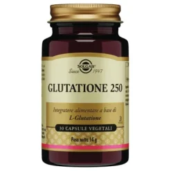 Solgar Glutatione 250 Integratore Alimentare 30 capsule