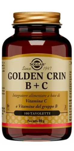 Solgar Golden Crin B+C Integratore Alimentare 10 tavolette