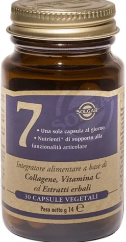 Solgar 7 Integratore Alimentare 30 capsule vegetali