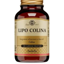Solgar Lipo Colina Integratore Alimentare 100 capsule