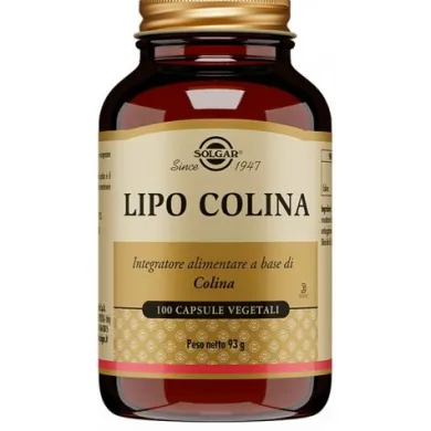 Solgar Lipo Colina Integratore Alimentare 100 capsule