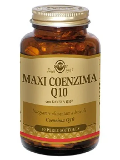Solgar Maxi Coenzima Q10 Integratore Alimentare 30 perle