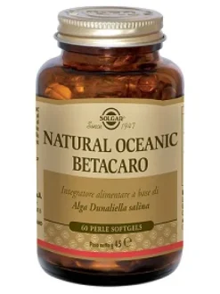 Solgar Natural Oceanic Betacaro Integratore Alimentare 60 perle