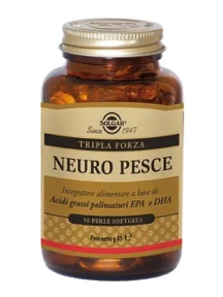 Solgar Neuro Pesce Integratore Alimentare 50 perle softgels