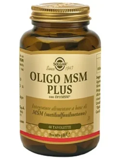 Solgar Oligo MSM Plus Integratore Alimentare 60 tavolette