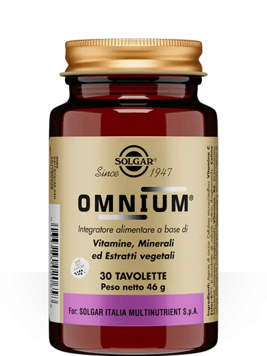 Solgar Omium Integratore Alimentare 30 tavolette