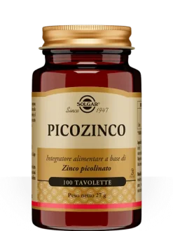 Solgar Picozinco Integratore Alimentare 100 tavolette