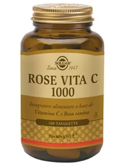 Solgar Rose Vita C 1000 Integratore Alimentare 100 tavolette
