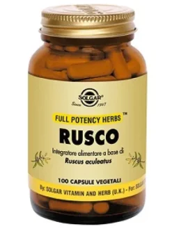 Solgar Rusco Integratore Alimentare 100 capsule