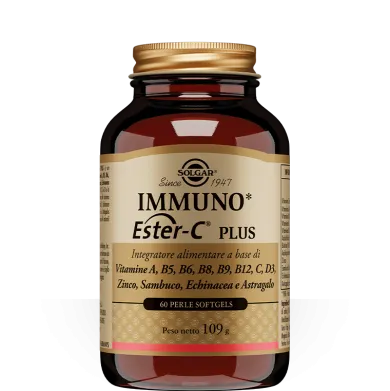 SolgarUmmuno Ester-C Plus Integratore Alimentare 60 perle