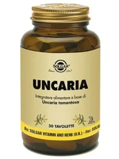 Solgar Uncaria Integratore Alimentare 30 tavolette
