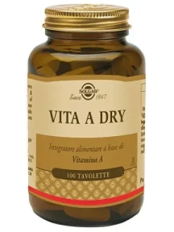 Solgar Vita a Dry Integratore Alimentare 100 tavolette