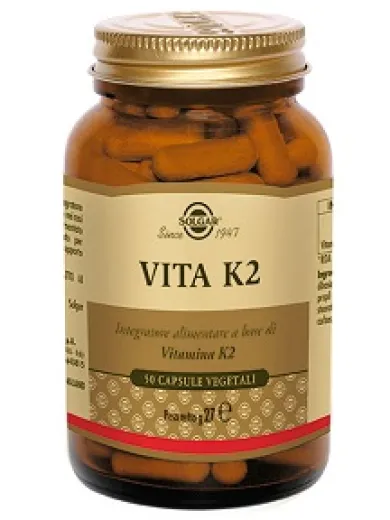 Solgar Vita K2 Integratore Alimentare 50 capsule
