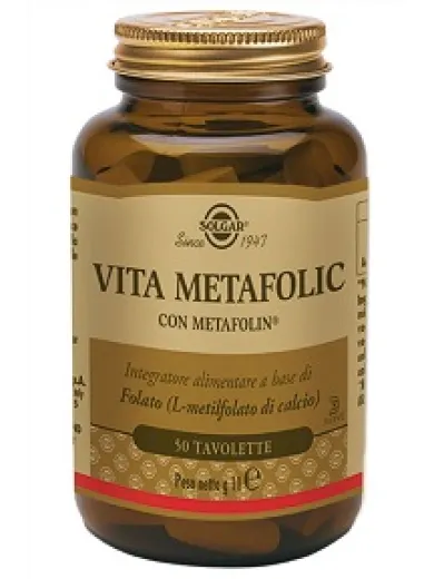 Solgar Vita Metafolic Integratore Alimentare 50 tavolette