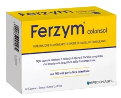 Specchiasol Ferzym Colonsol Integratore Alimentare 40 capsule