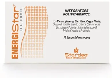 Stardea Energistar Integratore Alimentare 10 flaconcini da 10 ml