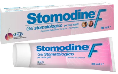 Stomodine F per cani e gatti gel stomatologico 30 ml