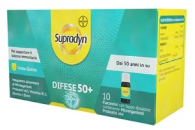 Supradyn Difese 50+ Integratore Alimentare 10 flaconcini