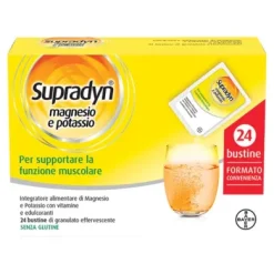 Supradyn Magnesio e Potassio Integratore Alimentare 24 buste