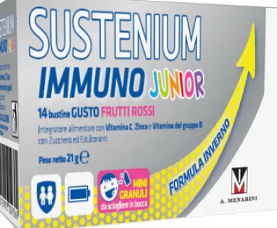 Sustenium Immuno Junior Integratore Alimentare 14 bustine