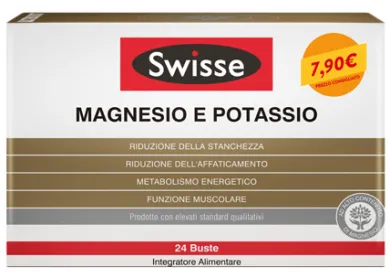 SWISSE MAGNESIO POTASSIO 24 BUSTINE