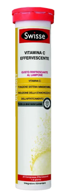 SWISSE VITAMINA C EFFERVESCENTE 20 COMPRESSE